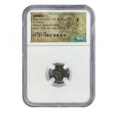 Judaea Alex Jannaeus 103-76 BC Bronze Prutah NGC