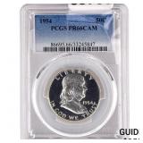 1954 Franklin Half Dollar PCGS PR66 CAM