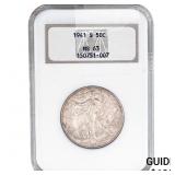 1941-S Walking Liberty Half Dollar NGC MS63