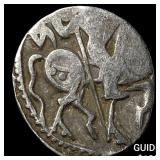 India Rajput Silver Jital 700-1000 AD NEARLY UNCI