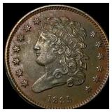 1835 Classic Head Half Cent NEARLY UNCIRCULATED