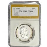 1962 Franklin Half Dollar PGA PR68 DCAM