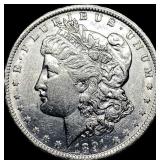 1891-S Silver Morgan Dollar CLOSELY UNCIRCULATED