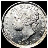 1899 Canada Silver 10 Cents UNCIRCULATED