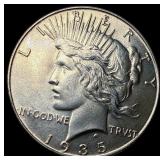 1935 Silver Peace Dollar UNCIRCULATED