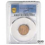 1909 Wheat Cent PCGS MS65 RD