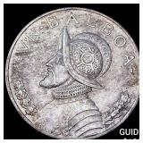 1947 Panama Silver 1 Balboa CLOSELY UNCIRCULATED