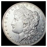 1896-S Silver Morgan Dollar CLOSELY UNCIRCULATED