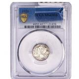 1926 Mercury Silver Dime PCGS MS65 FB