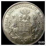 1903 Germany Silver 5 Marks UNCIRCULATED