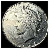 1923-S Silver Peace Dollar CLOSELY UNCIRCULATED