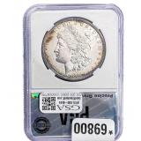 1879 Morgan Silver Dollar PGA MS64 Toner
