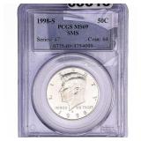 1998-S Kennedy Half Dollar PCGS MS69 SMS