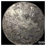 Mexico Silver 8 Reales Chopmarks NEARLY UNCIRCULA