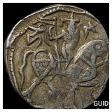 India Rajput Silver Jital 700-1000 AD NEARLY UNCI