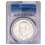 1976-S Eisenhower Dollar PCGS MS66
