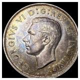 1938 Canada Silver 50 Cents UNCIRCULATED