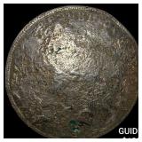 Mexico Silver 8 Reales Chopmarks NEARLY UNCIRCULA