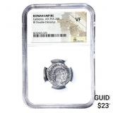 Roman Gallienus, AD 253-268 BI Dbl-Denarius NGC V