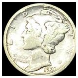 1921-D Silver Mercury Dime NICELY CIRCULATED