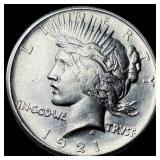 1921 Silver Peace Dollar UNCIRCULATED