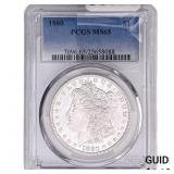 1880 Morgan Silver Dollar PCGS MS65
