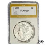 1903 Morgan Silver Dollar PGA MS64