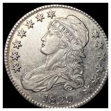 1829 Capped Bust Half Dollar CLOSELY UNCIRCULATED