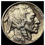 1921-S Buffalo Nickel CLOSELY UNCIRCULATED