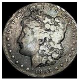 1893-O Silver Morgan Dollar NICELY CIRCULATED