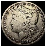 1896-S Silver Morgan Dollar CLOSELY UNCIRCULATED