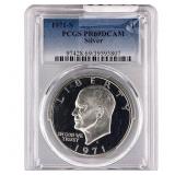 1971-S Eisenhower Dollar PCGS PR69 DCAM
