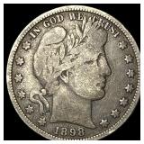 1898-O Silver Barber Half Dollar LIGHTLY CIRCULATE