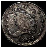 1809 Classic Head Half Cent NEARLY UNCIRCULATED