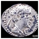 Bactria Eukratides I 170-145 BC Silver Obol CHOIC