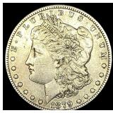 1879-S Rev 78 Silver Morgan Dollar NEARLY  UNCIRC