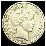 1912-D Silver Barber Dime CLOSELY  UNCIRCULATED