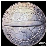 1929 Germany Silver 5 Reichsmark UNCIRCULATED
