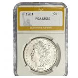 1903 Morgan Silver Dollar PGA MS64