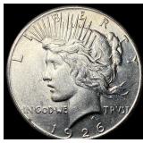 1926 Peace Silver Dollar CLOSELY UNCIRCULATED