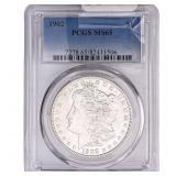 1902 Morgan Silver Dollar PCGS MS65