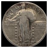 1927-S Standing Liberty Quarter LIGHTLY  CIRCULAT