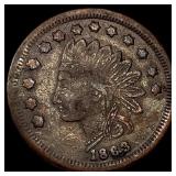 1863 Civil War Token J.M. Robinson Cadiz OH LIGHTL