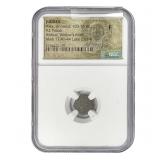 Judaea Alex Jannaeus 103-76 BC Bronze Prutah NGC