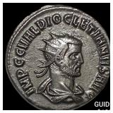 Roman Diocletian 284-305 AD BI Nummus CHOICE AU