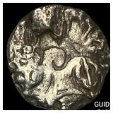 India Rajput 700-1000  Silver Jital NEARLY UNCIRC