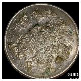 Mexico Silver 8 Reales Chopmarks NEARLY UNCIRCULA