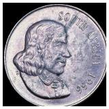 1966 South Africa Silver 1 Rand CLOSELY UNCIRCULAT