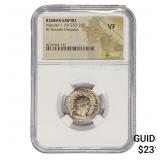 Roman Valerian I, AD 253-260 BI Double-Denarius