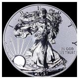 2021-W Silver American Eagle $1 GEM PROOF
